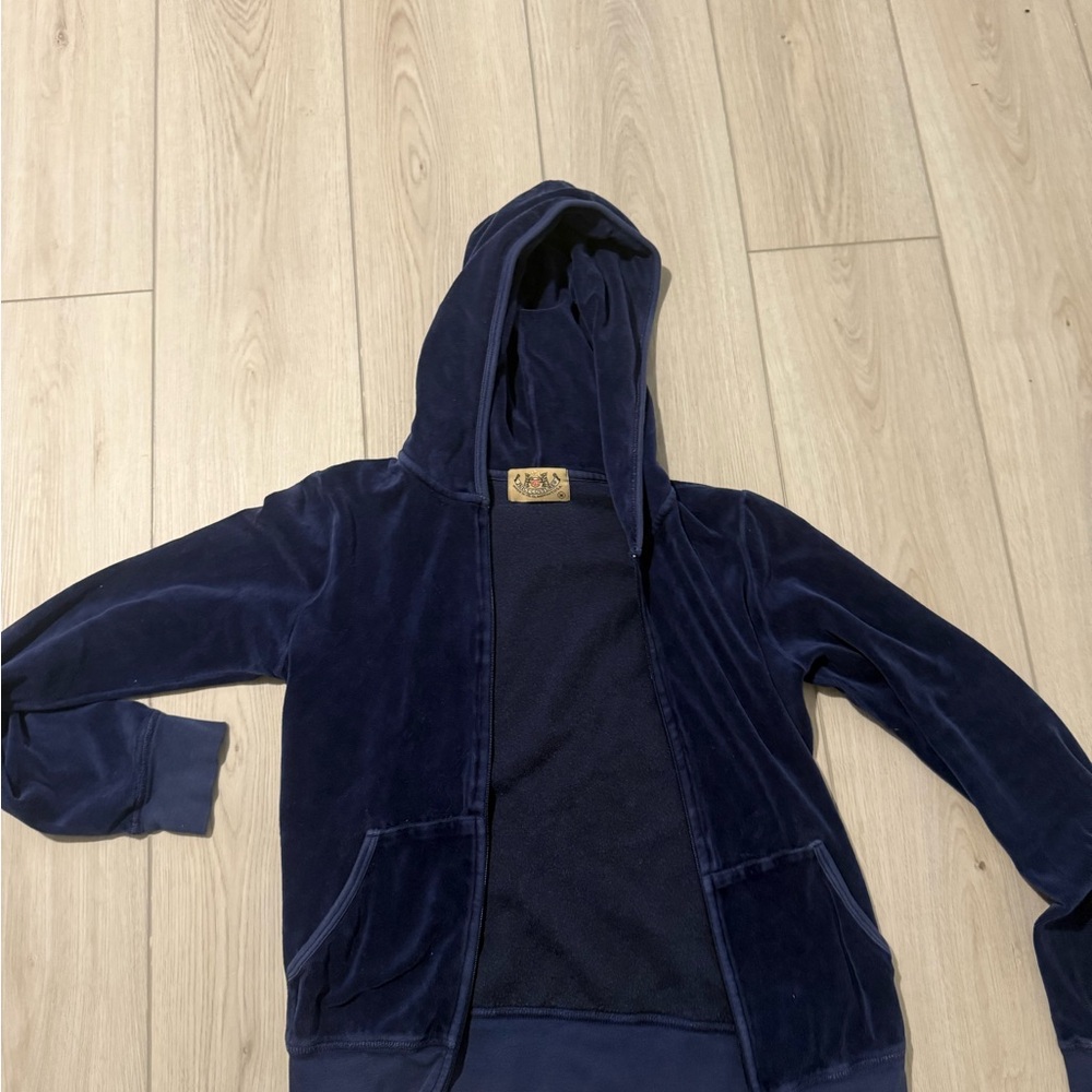 Juicy Couture Dark Blue Women’s Hoodie Jacket